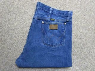 Mens Vintage Wrangler 40 " W 32 " L Straight Leg Jeans / Ref A16057