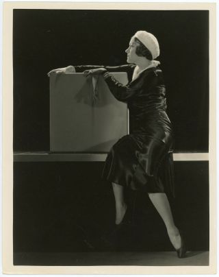 Silent Film Fashion Icon Gloria Swanson 20s Dramatic Glamour Photograph