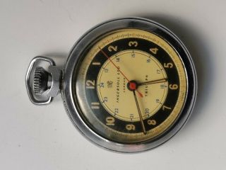 Vintage Ingersoll Ltd London Triumph 24 Hour Dial Pocket Watch Spares Rep Parts