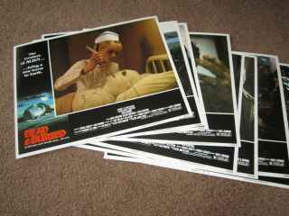 Complete Set Of 8 Lobby Cards Dead And Buried 1981 Horror Movie 11x14