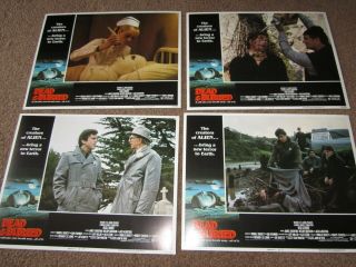 Complete SET of 8 Lobby Cards DEAD AND BURIED 1981 horror movie 11x14 2