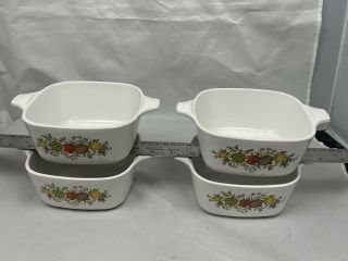 Vintage Corning Ware Spice Of Life 2 3/4 Cup Casserole Dish Bakeware P - 43 - B 70s