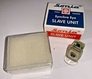 A Vintage Sonia Synchro Eye Flash Slave Unit / Flash Trigger,  Boxed Complete