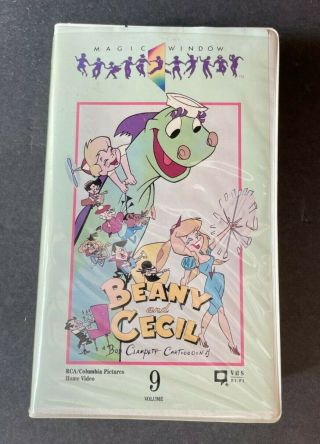 Beany And Cecil Vhs Volume 9 Rare Vintage Bob Clampett Cartoon