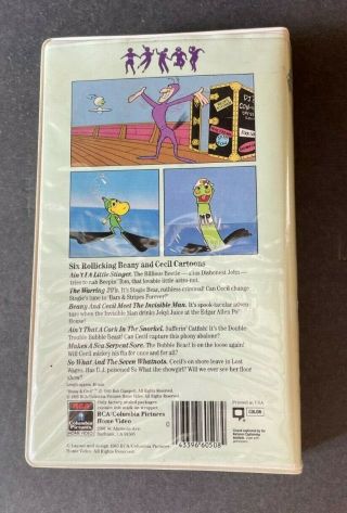 Beany And Cecil VHS Volume 9 RARE Vintage Bob Clampett Cartoon 2
