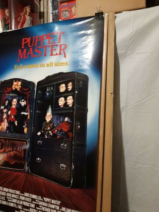 PUPPET MASTER PROMO POSTER for any damage 23x37 Store 2