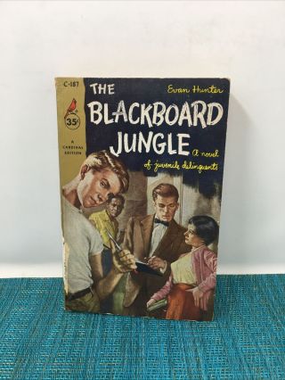 The Blackboard Jungle Vtg Sleaze Adult Paperback Pb Book Sexy 1955