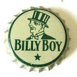 Vintage Billy Boy Soda Pop Bottle Cap Cork,  Uncrimped