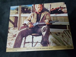 The Life And Times Of Judge Roy Bean Lobby Cards - Paul Newman - 8 X 10