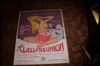 Class Reunion Orig Movie Poster Sexploitation