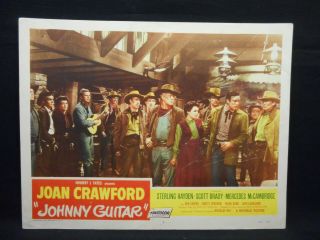 Johnny Guitar 1954 Orig Lobby Card 7 Joan Crawford Sterling Hayden Western