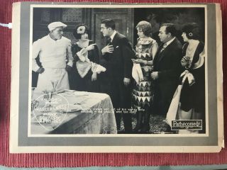 Many Scrappy Returns 1927 Hal Roach/pathe11x14 " Silent Comedy Lobby Charley Chase