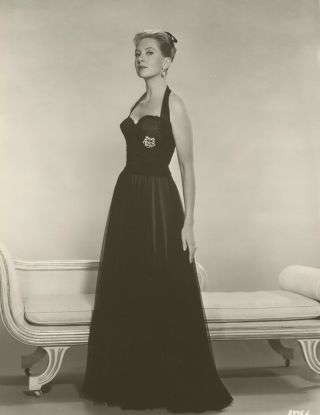 Elegant Star Deborah Kerr 1950s Hollywood Regency Glamour Photograph 2