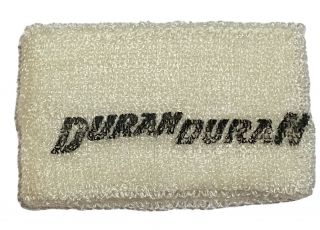 Duran Duran - Old Og Vtg 1980`s Printed Sweatband Wristband