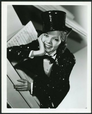 Frances Langford In Top Hat 1936 Portrait Dblwt Photo By Clarence Bull