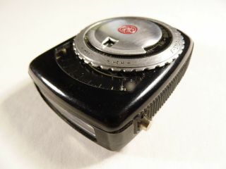 Vintage General Electric Exposure Meter Pr - 1 For Film Or Plates.