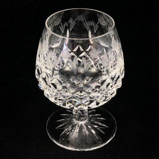 Rogaska Queen Cut Crystal Brandy Snifter Glass 5 1/8 Etched Florals