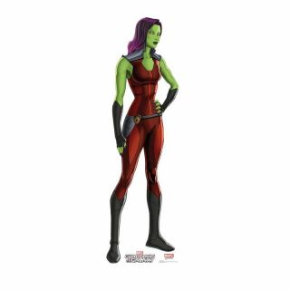 Gotg Animated Gamora Life - Size Standup - Advanced Graphics
