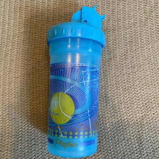 Vintage Playtex Sippy Cup 2002 Blue Sports Missing Straw