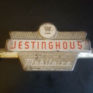 Vintage 1950s Westinghouse Mobilaire Fan Emblem