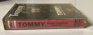 THE WHO “Tommy” SOUNDTRACK Cassette Tape Vintage 2