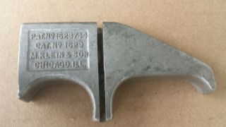 Vintage M Klein & Sons Fish Tape Puller No 1629 Electricians Tool