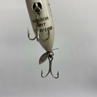 VINTAGE FISHING LURE: Heddon Tiny Torpedo,  2 inch 3