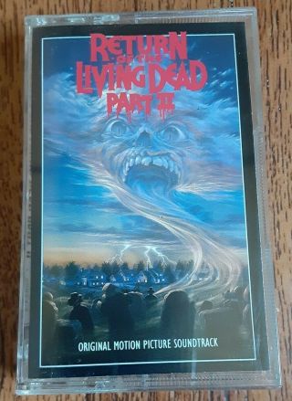Return Of The Living Dead 2 Soundtrack Cassette Tape 1988 Vintage