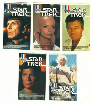 13 1979 Star Trek The Motion Picture Sttmp Pauls Ice Cream Stickers Psa