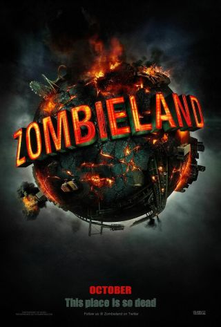Zombieland 27x40 Theater Double Sided Movie Poster