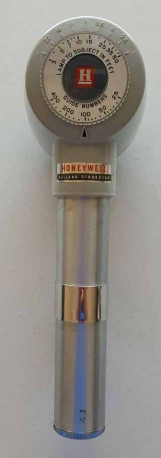 Vintage Honeywell Heiland Strobonar Electronic Flash Model 64b -