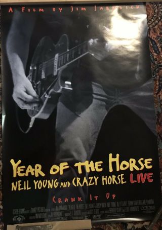 Year Of The Horse: Neil Young & Crazy Horse Live Movie Poster One Sheet