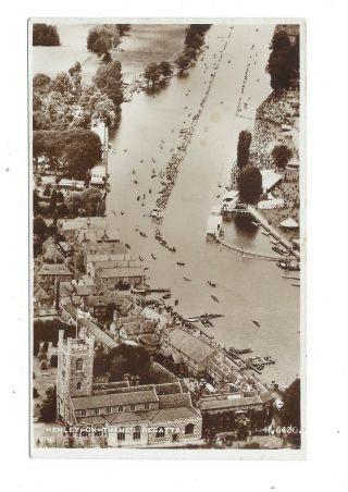 Vintage Rp Postcard Henley On Thames,  Oxford - Regatta.  Valentine 