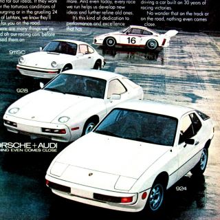 1979 Porsche 911 Sc 924 928 Vintage Regional Print Ad 8.  5 X 11 "