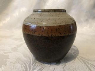Vintage Iden Pottery Vase (rye)