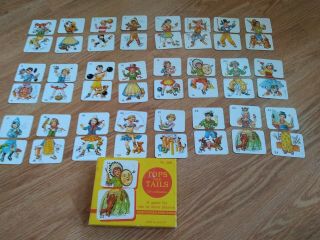 Rare Vintage Tops And Tails Ferd Piatnik & Sons Vienna - Austria Card Game