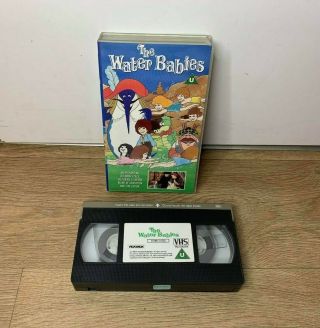 The Water Babies Vhs Video Tape - 1988 Pickwick Video - Vintage Retro