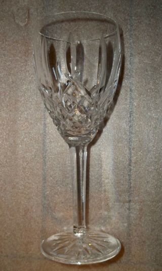 Araglin By Waterford Crystal Water Goblet / Red Wine Glass 7 - 7/8 "