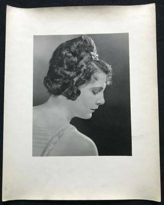 1920s Silent Film Actress Leatrice Joy Oversized Dbw Photo By Eugene Richee 3