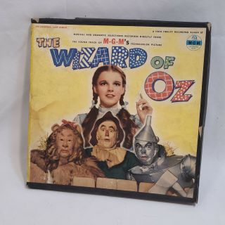 The Wizard Of Oz Mgm K3464 Judy Garland 1952 3 Record Box Set