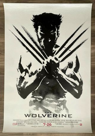The Wolverine - Double Sided D/s Advance Movie Poster 27x40 - Jackman