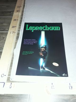 Leprechaun (1993) Comedy Horror - Uk Video Poster -