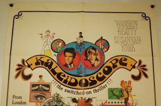 KALEIDOSCOPE American One Sheet (Warner Brothers,  1966) 2