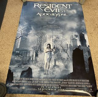 Resident Evil Apocalypse 27x40 Double Sided poster 2