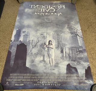 Resident Evil Apocalypse 27x40 Double Sided poster 3