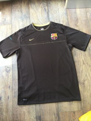 Vintage Mens Nike Barcelona Football Shirt Vgc Size Uk L