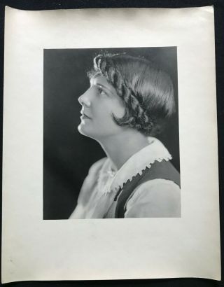 1920s Silent Film Actress Leatrice Joy Oversized Dbw Photo By Eugene Richee 5