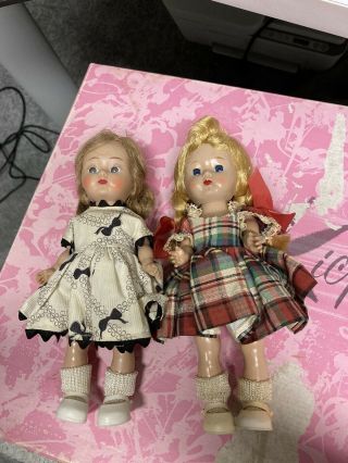 2 Vintage Ginger Walker Dolls 1950s Rare
