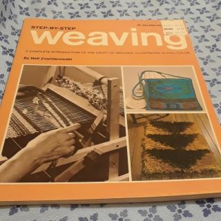 Vintage Golden Press Book: Step By Step Weaving.  1967 Crafts