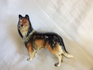 Vintage Collie/lassie Dog Figure 1950’s? Made In Western Germany Model No 2132